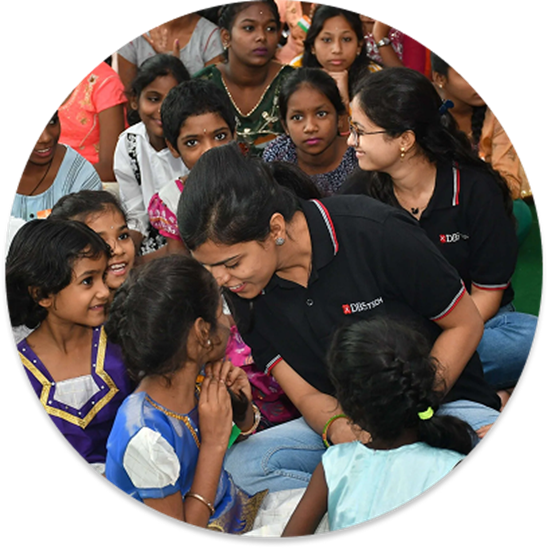 Volunteer with Nirmaan